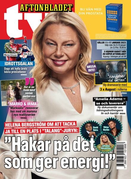 Aftonbladet TV – 09 januari 2023 Cover
