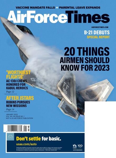 Air Force Times – January 2023 Cover