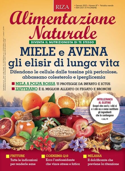 Alimentazione Naturale – Gennaio 2023 Cover