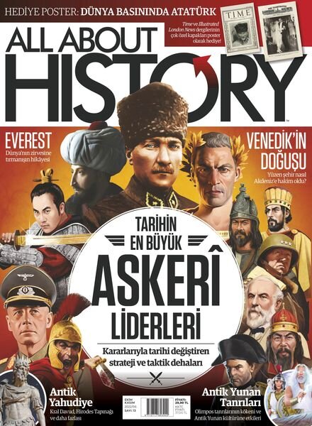 All About History Turkey – Ocak 2023 Cover
