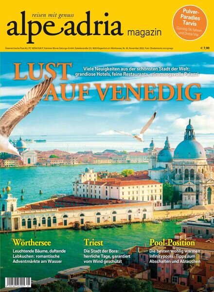 Alpe Adria Magazin – Januar 2023 Cover