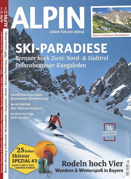 Alpin – Februar 2023 Cover