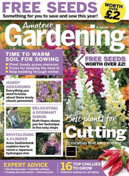 Amateur Gardening – 14 January 2023 Cover