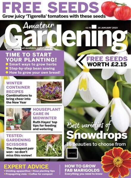 Amateur Gardening – 28 January 2023 Cover