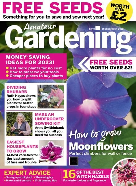 Amateur Gardening – 31 December 2022 Cover