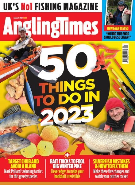 Angling Times – 10 January 2023 Cover