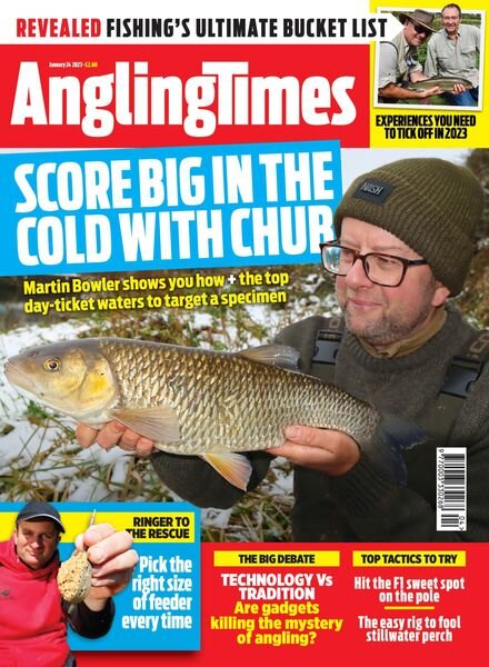 Angling Times – 24 January 2023 Cover