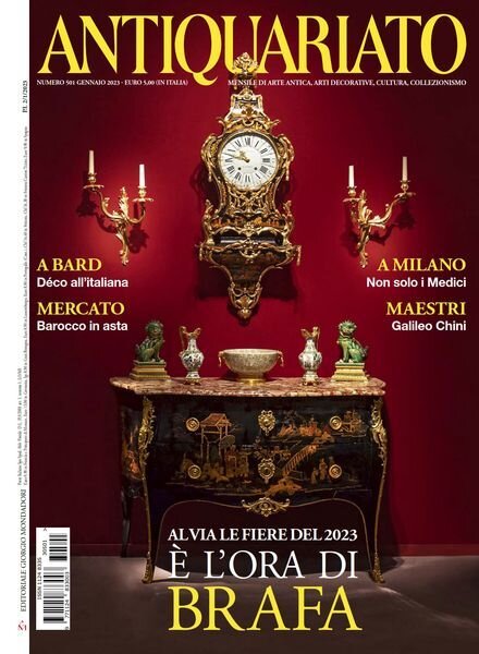 Antiquariato – Gennaio 2023 Cover