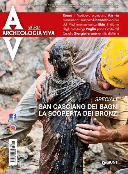 Archeologia Viva – Gennaio-Febbraio 2023 Cover
