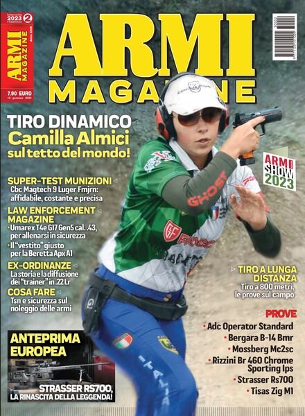 Armi Magazine – febbraio 2023 Cover