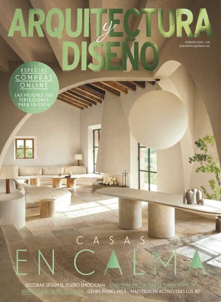 Arquitectura y Diseno – febrero 2023 Cover