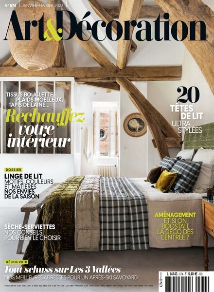Art & Decoration – janvier 2023 Cover