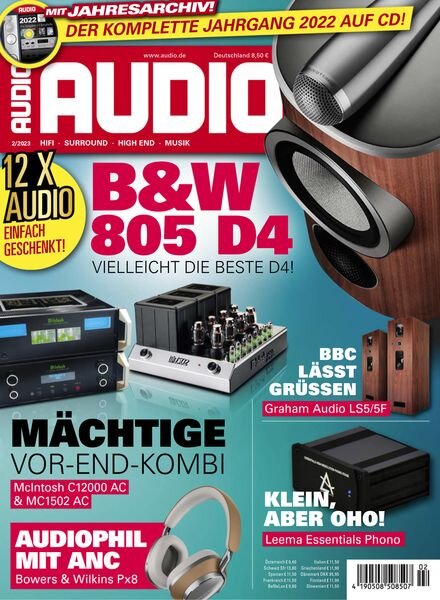Audio – Februar 2023 Cover
