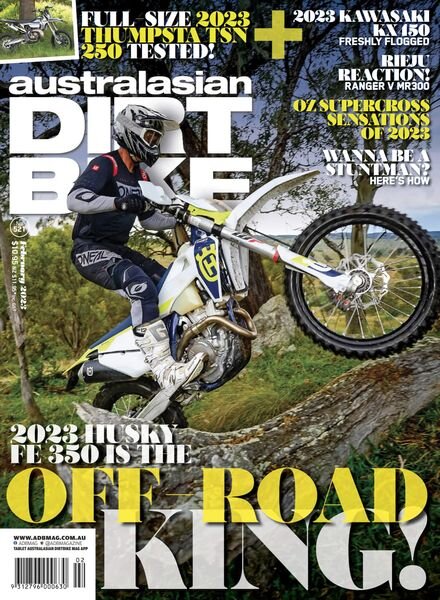 Australasian Dirt Bike – February 2023 Cover