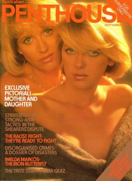 Australian Penthouse – September 1984 Cover