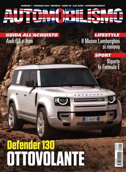Automobilismo – gennaio 2023 Cover