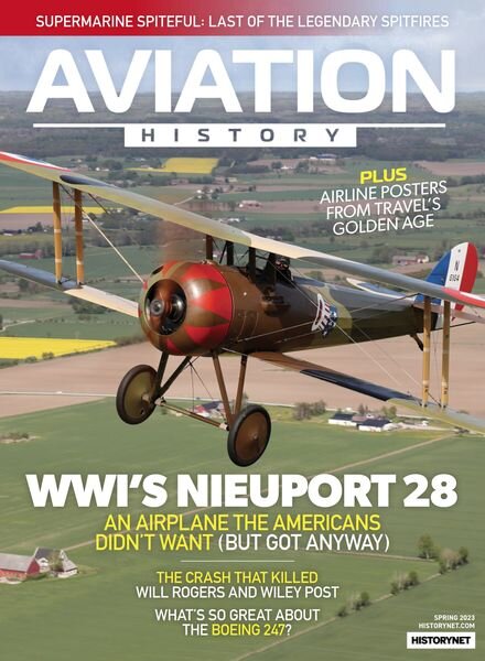 Aviation History – January 2023 Cover