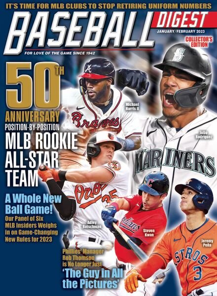 Baseball Digest – January-February 2023 Cover