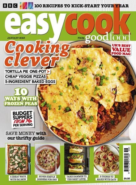 BBC Easy Cook UK – January 2023 Cover