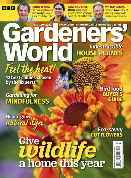 BBC Gardeners’ World – February 2023 Cover