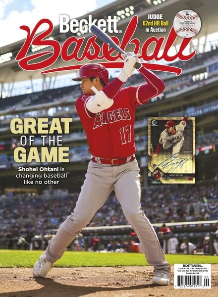 Beckett Baseball – February 2023 Cover