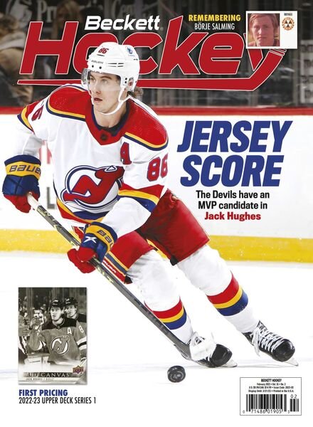 Beckett Hockey – February 2023 Cover