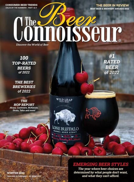 Beer Connoisseur – January 2023 Cover