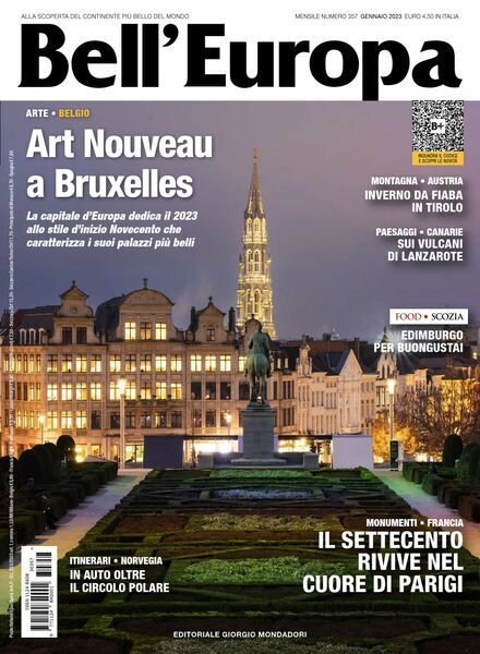 Bell’Europa – Gennaio 2023 Cover