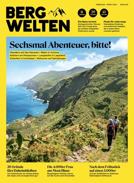 Bergwelten Germany – Februar-Marz 2023 Cover