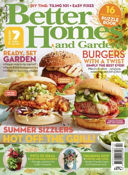 Better Homes and Gardens Australia – February 2023 Cover