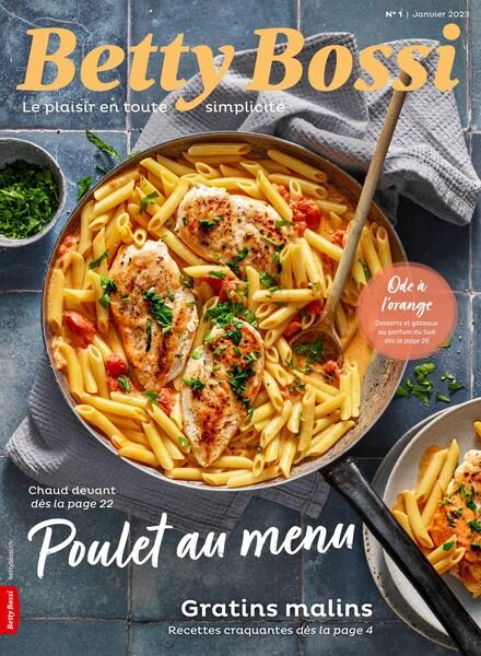 Betty Bossi edition francaise – janvier 2023 Cover