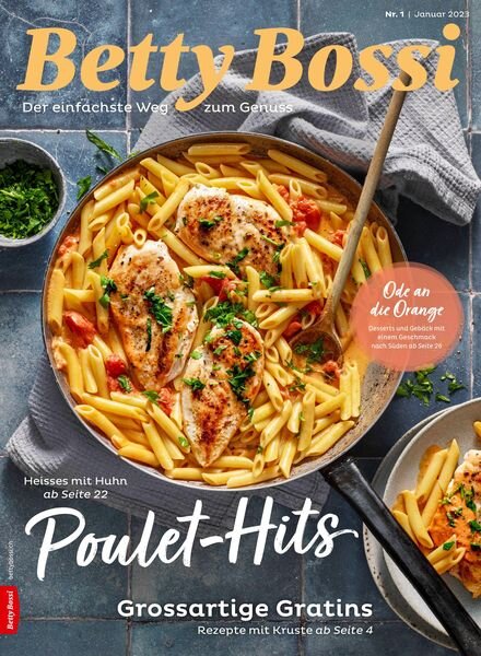 Betty Bossi – Januar 2023 Cover