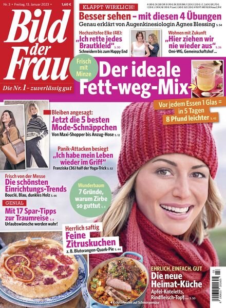 Bild der Frau – 13 Januar 2023 Cover