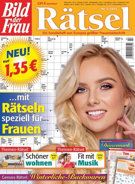 Bild der Frau Ratsel – Februar 2023 Cover