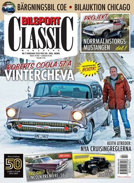Bilsport Classic – 24 januari 2023 Cover