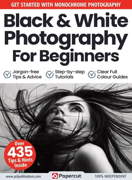 Black & White Photography For Beginners – January 2023 Cover