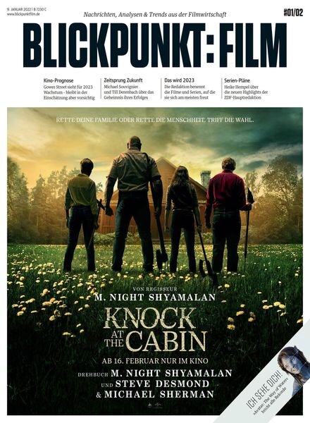 Blickpunkt Film – 9 Januar 2023 Cover