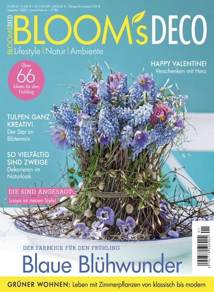 Bloom’s Deco – Januar-Februar 2023 Cover
