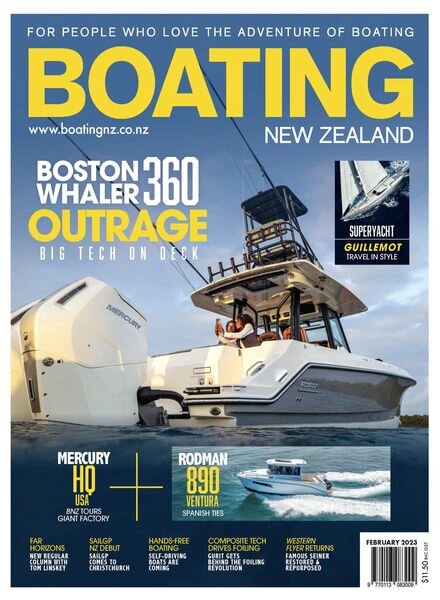 Boating New Zealand – February 2023 Cover