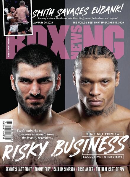 Boxing News – January 26 2023 Cover