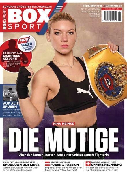 BoxSport – Marz 2023 Cover