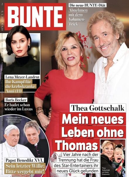 BUNTE – 05 Januar 2023 Cover