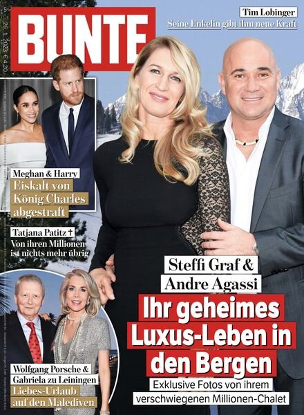 BUNTE – 26 Januar 2023 Cover