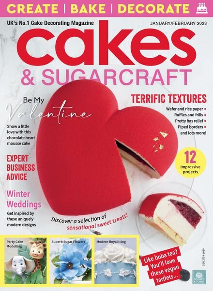Cakes & Sugarcraft – January-February 2023 Cover