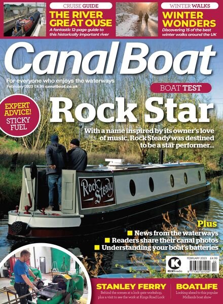 Canal Boat – February 2023 Cover