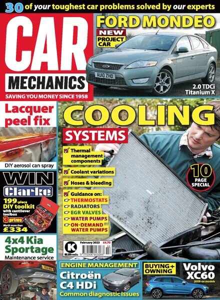 Car Mechanics – January 2023 Cover