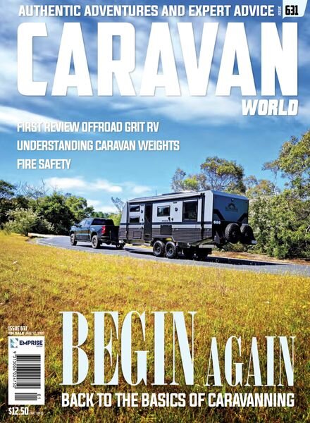 Caravan World – January 2023 Cover