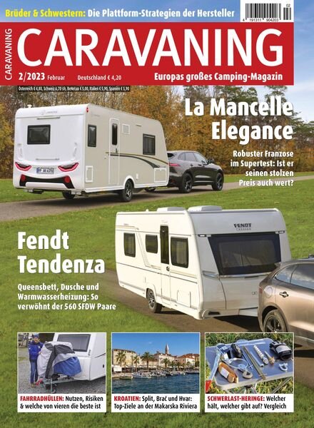 Caravaning – Februar 2023 Cover