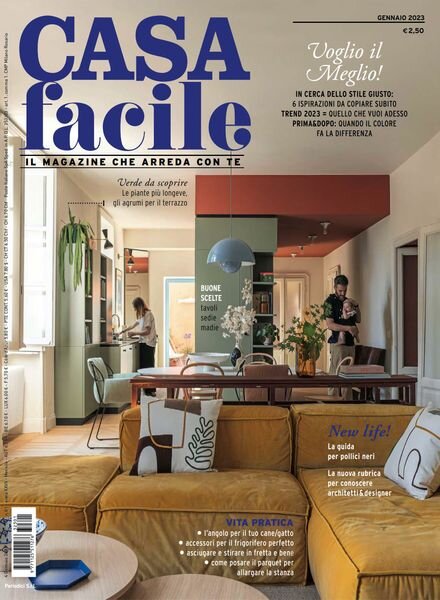 CasaFacile – Gennaio 2023 Cover