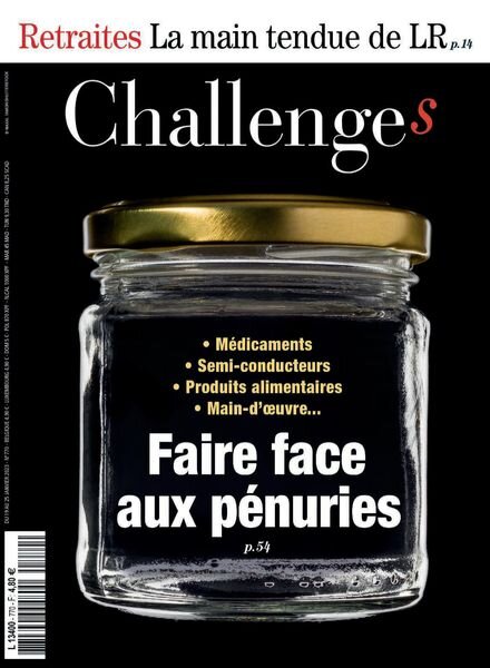 Challenges – 19 Janvier 2023 Cover
